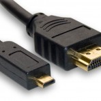 Kabelis HDMI-micro HDMI 19pol kištukai  (HDMI 1.4) juodas