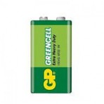 Baterija 6F22 (6LR61, 1604, 1222) 9V GP Greencell